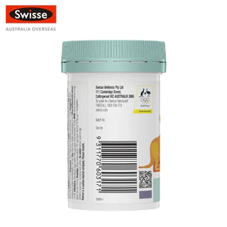 Swisse Kids Multi วิตามินรวมสำหรับเด็ก 60 เม็ด แบบเคี้ยว (EXP:04 2028)