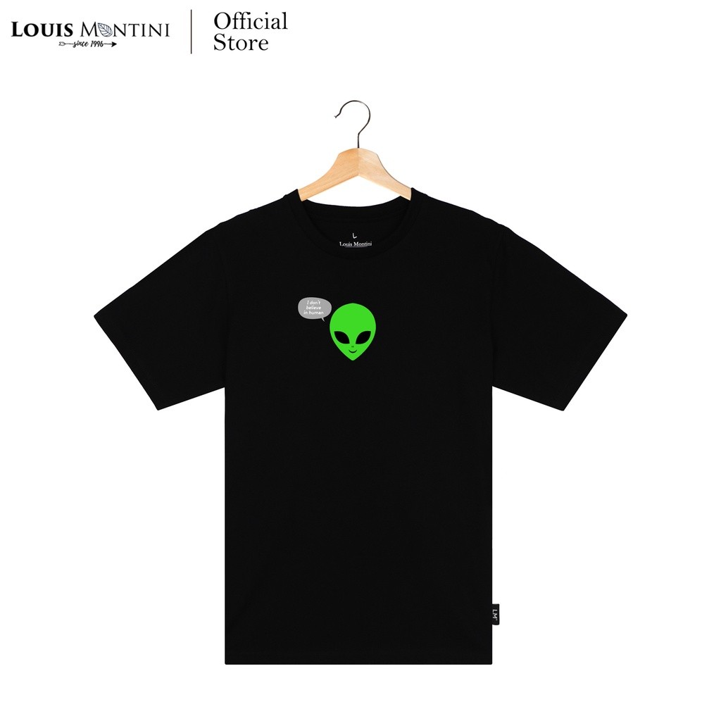 [Clearance sale] Louis Montini เสื้อยืด Unisex T-Shirt ผ้าคอตตอน 100% Super soft (UFOs) LMTM05 ราคา ถูกที่สุด ดีลบีเคเค แกลเลอรีภาพที่ 3