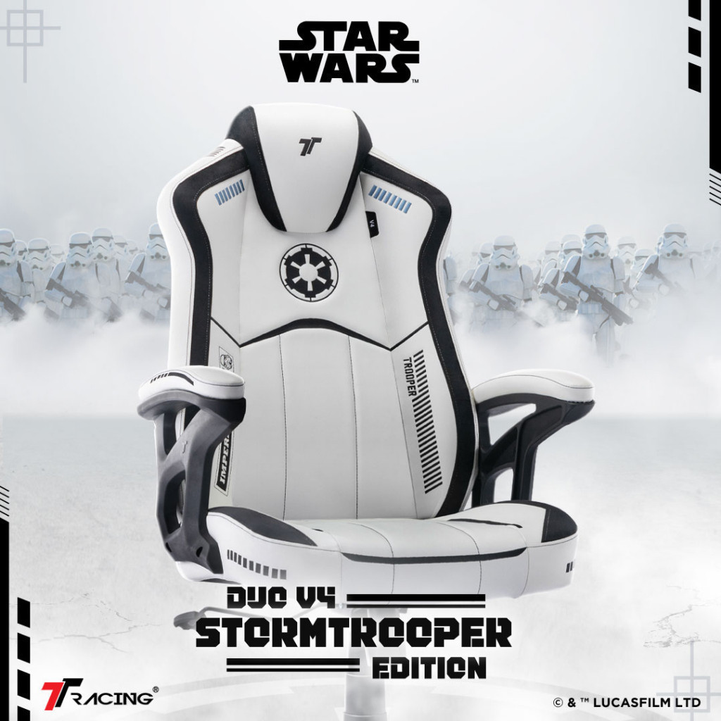TTRacing Duo V4 Gaming Chair Stormtrooper เก้าอี้สำนักงาน เก้าอี้เกมมิ่ง - รับประกัน 2 ปี