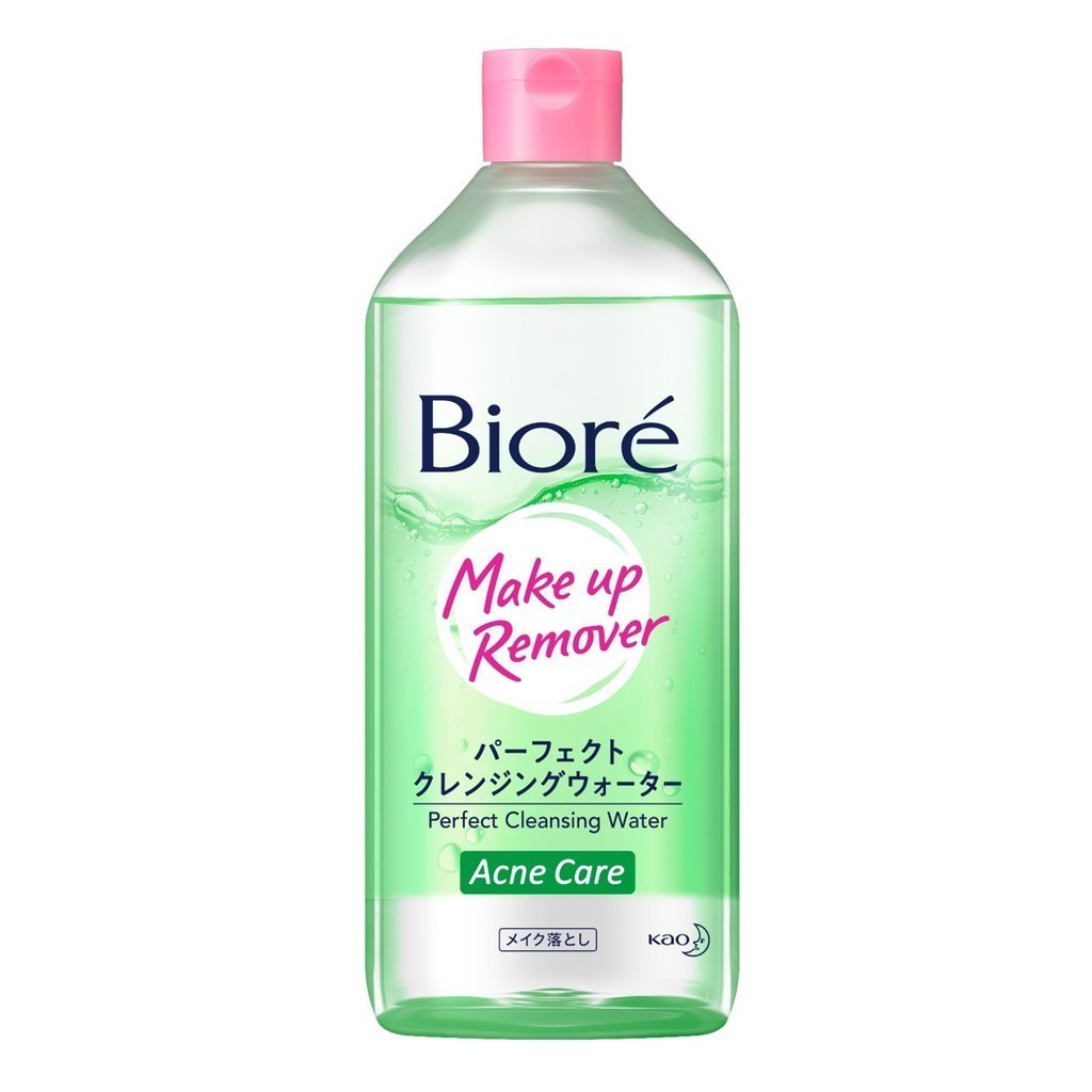 Biore Makeup Remover Perfect Cleansing Water Acne Care # 400 มล.
