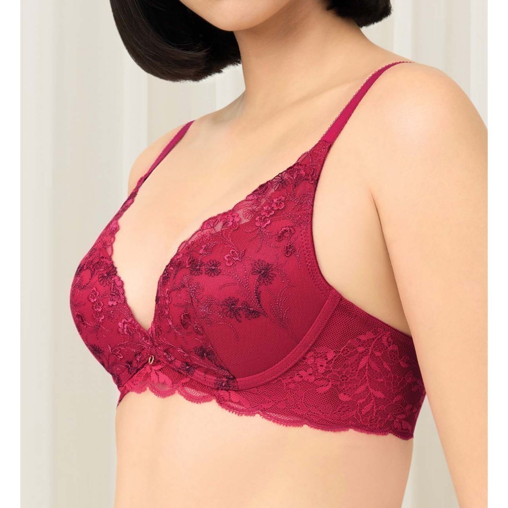 Triumph เสื้อชั้นในรูปแบบไม่มีโครง รุ่น Sensual Spotlight HU DV-R รหัส 10221710 สีแดง 2370 — صورة 2