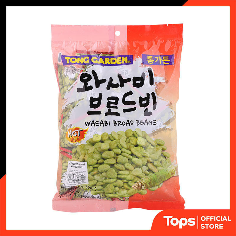 TONGGARDEN ทองการ์เด้นถั่วปากอ้าเคลือบรสวาซาบิ 300กรัม [8850291209185]
