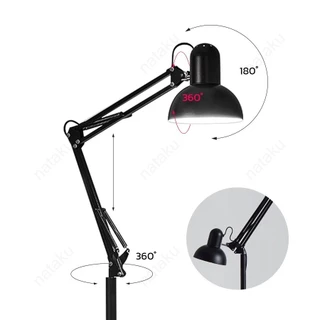 Nataku โคมไฟตั้งพื้น โคมไฟสูง โคมไฟห้องนอน floor lamp ขั้วE27 มีสวิตช์ เปิด-ปิด