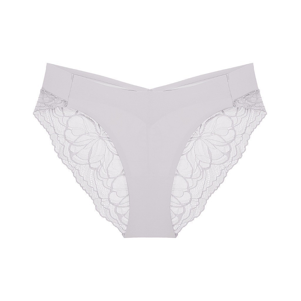 Triumphกางเกงชั้นในรูปแบบไฮเลครุ่น Body Make Up Illusion Lace High Leg AX-R รหัส10221691สีเทา6227