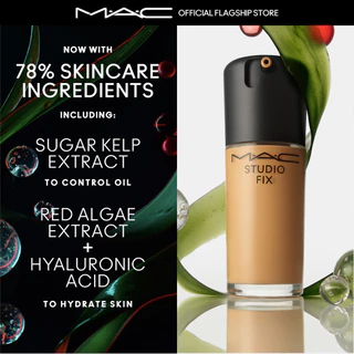 MAC STUDIO FIX FLUID SPF15/ แมค ครีมรองพื้น สูตรใหม่ STUDIO FIX FLUID SPF15 เนื้อแมตต์ติดทนนาน 24ชม.