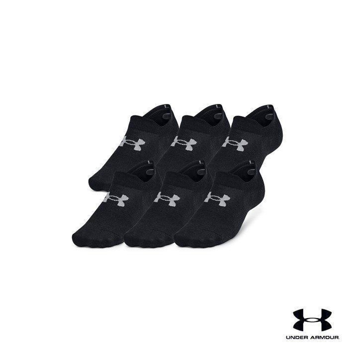 Under Armour ถุงเท้า UA Essential Ultra Low ยูนิเซ็กส์ แพ็ก 6 คู่