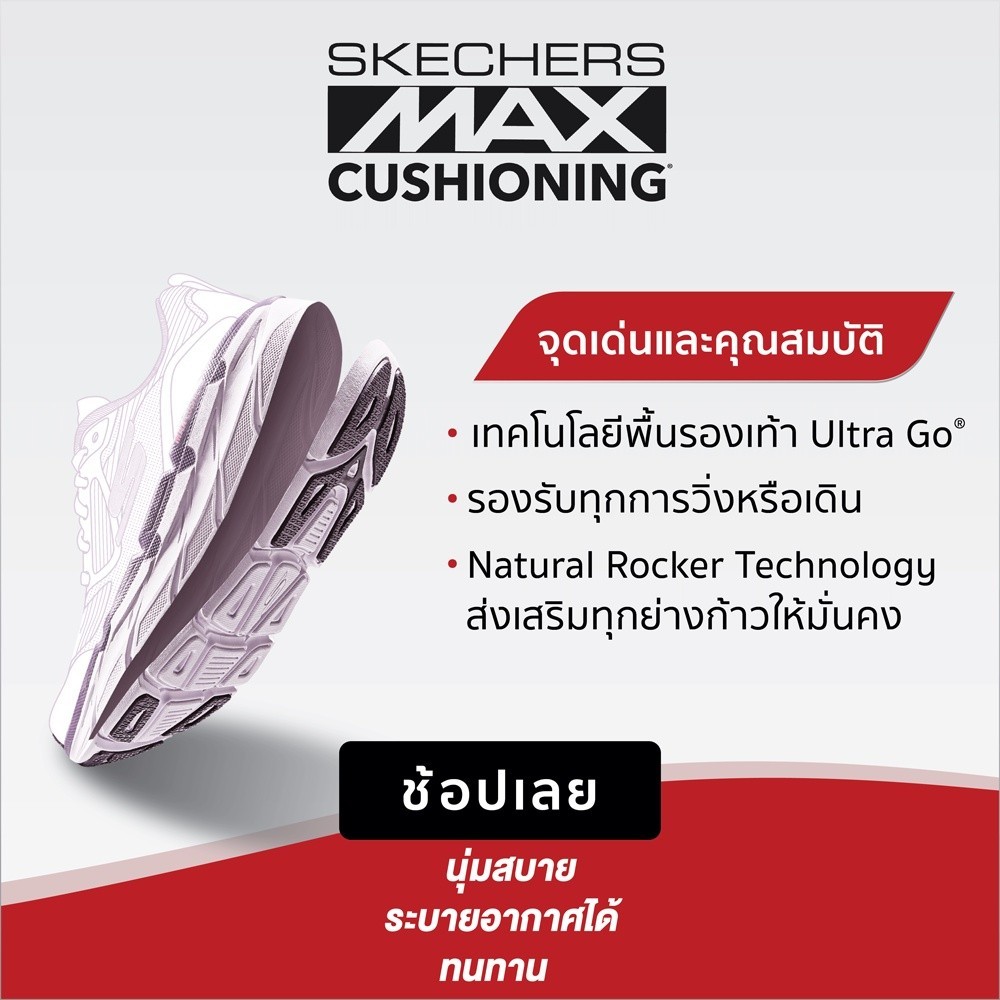 Skechers สเก็ตเชอร์ส รองเท้าผู้ชาย Men Max Cushioning Foamies Foamies Shoes - 243277-OLV