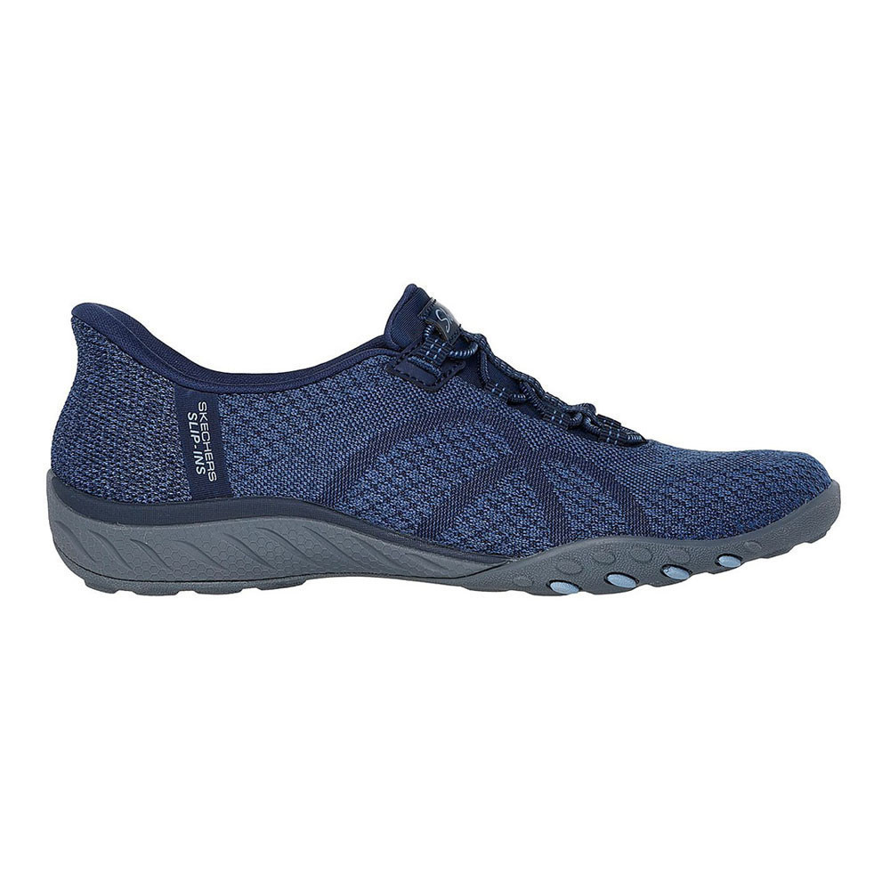 Skechers สเก็ตเชอร์ส รองเท้าผู้หญิง Women Breathe-Easy Active Shoes - 100762-NVY - Air-Cooled Memory Foam