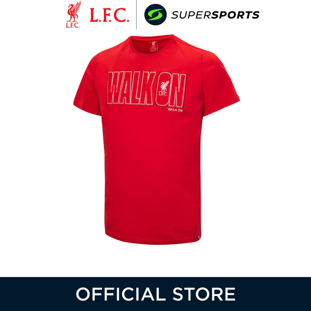 LIVERPOOL FOOTBALL CLUB Walk on เสื้อยืดผู้ชาย