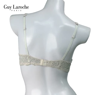 Guy Laroche เสื้อชั้นใน ของแท้ ฟองบาง 3/4 คัพ Soft Pad เสริมโครง ผ้าลูกไม้ยืด ทั้งตัว รุ่น GB7T70