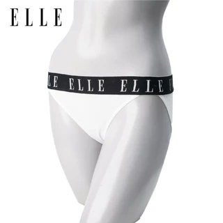 ELLE กางเกงใน LU1312 เกรดA ของแท้ รูปแบบ SEXY ผ้าคอตตอนสแปนเด็กส์ ขอเอวกว้างทอลาย