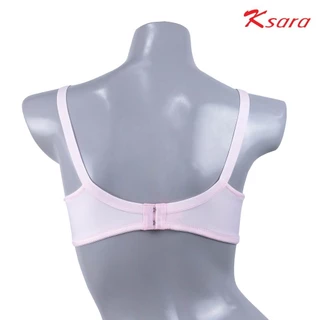 Ksara เสื้อชั้นใน KM9309 บราไร้โครง ของแท้ เกรด A เสริมฟองน้ำบาง แบบ sport เก็บเนื้อด้านข้าง กระชับเต้าทรงสวย