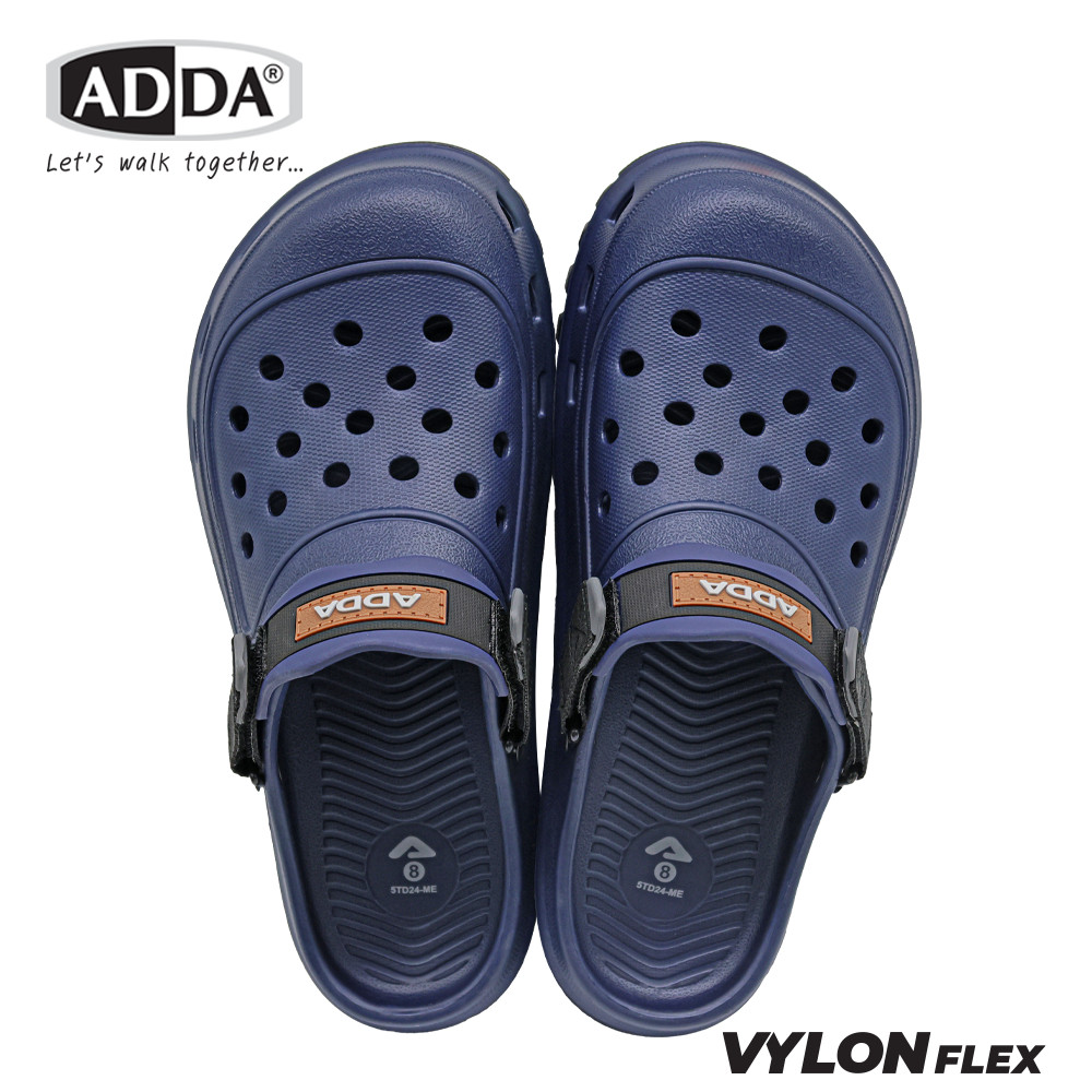 ADDA 2density รองเท้าแตะ รองเท้าลำลอง สำหรับผู้ชาย แบบสวมหัวโต รุ่น 5TD24ME (ไซส์ 7-11)