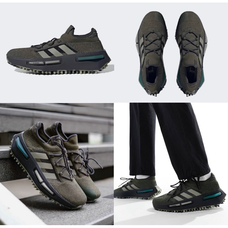 รองเท้าอาดิดาส NMD_S1" Focus Olive"  รับประกันลิขสิทธิ์แท้100%