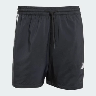 adidas ไลฟ์สไตล์ กางเกงขาสั้น 5 นิ้ว Essentials 3-Stripes Chelsea ผู้ชาย สีดำ IM7850