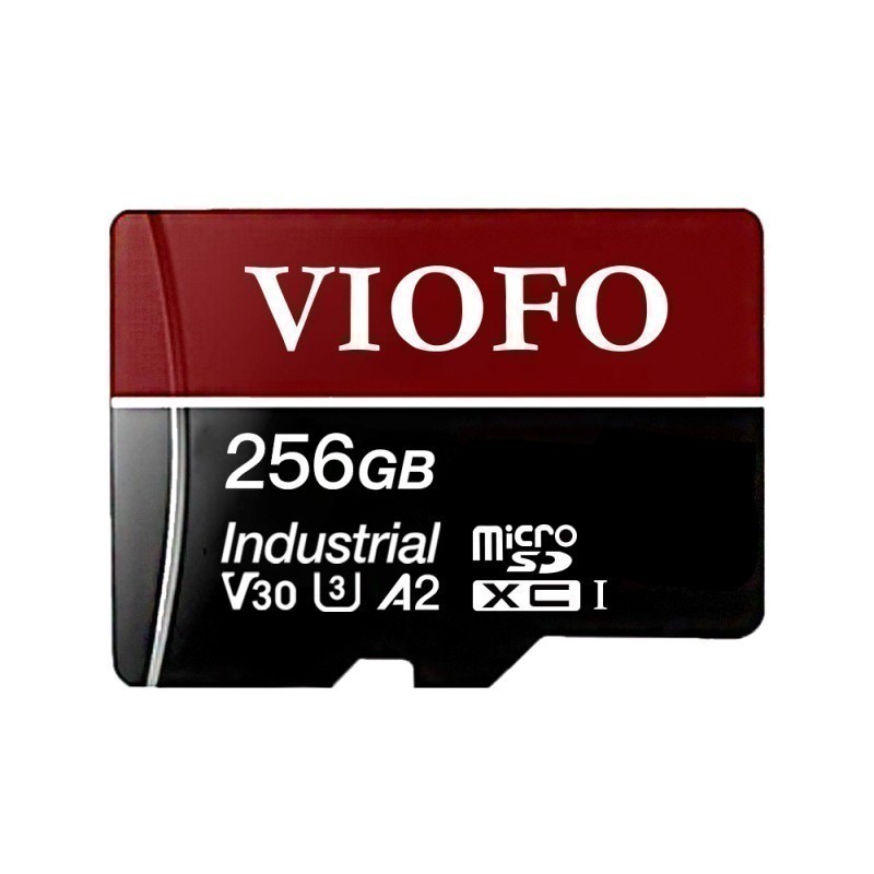 [สำหรับบันทึก 24 ชม.] VIOFO 256GB PROFESSIONAL HIGH ENDURANCE MLC MEMORY CARD UHS-3 สำหรับ กล้องติดร