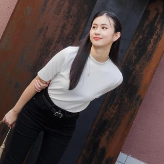 CHEWA Lina Tee - เสื้อยืดคอปีน Air Stretch - 8239-1