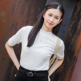 CHEWA Lina Tee - เสื้อยืดคอปีน Air Stretch - 8239-1