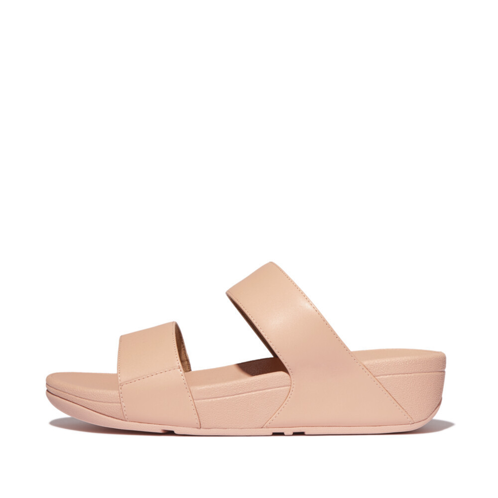 FITFLOP LULU LEATHER รองเท้าแตะผู้หญิง รุ่น ED4-C13 สี BEIGE