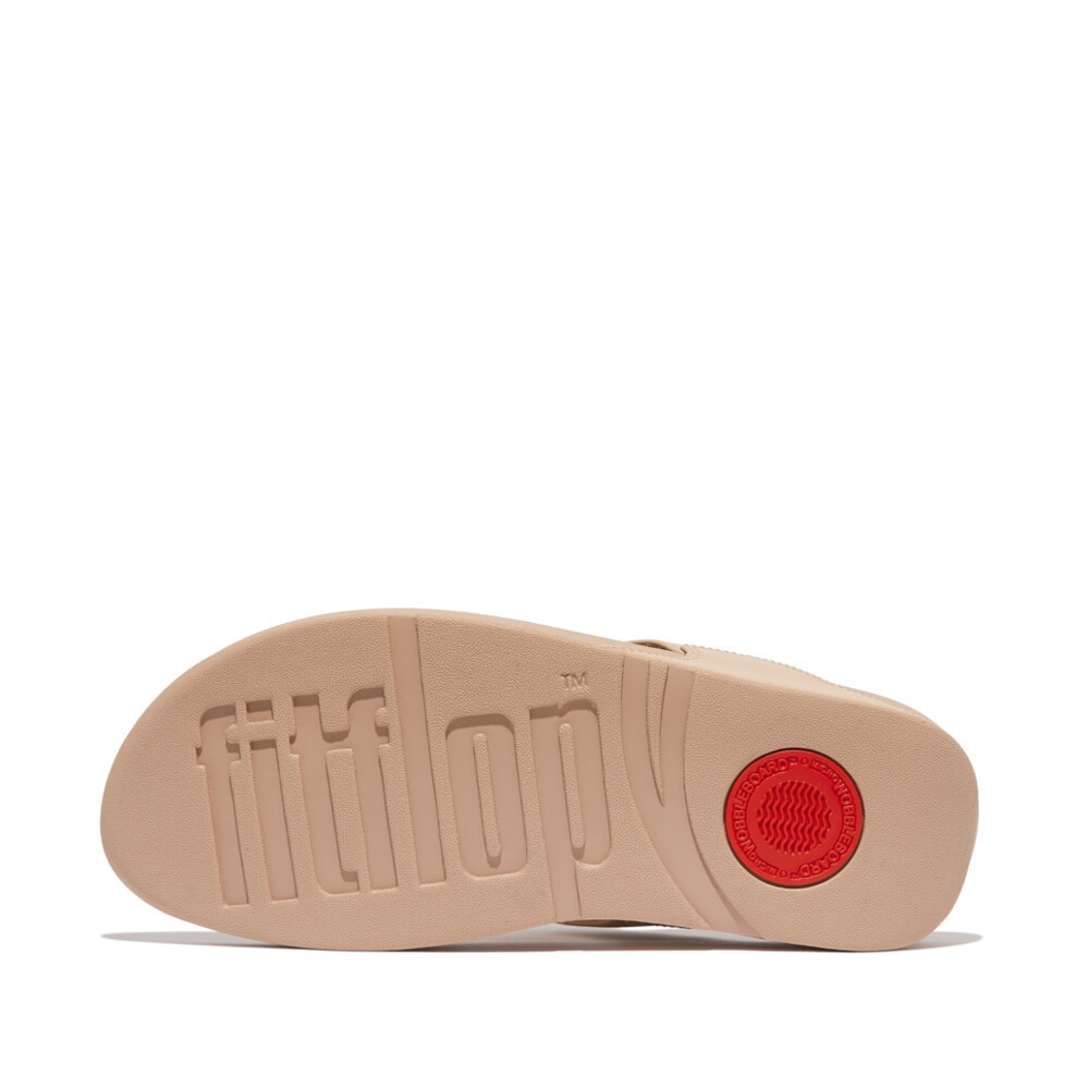 FITFLOP LULU LEATHER TOEPOST รองเท้าแตะแบบหูหนีบผู้หญิง รุ่น I88-B41 สี CLASSIC BEIGE