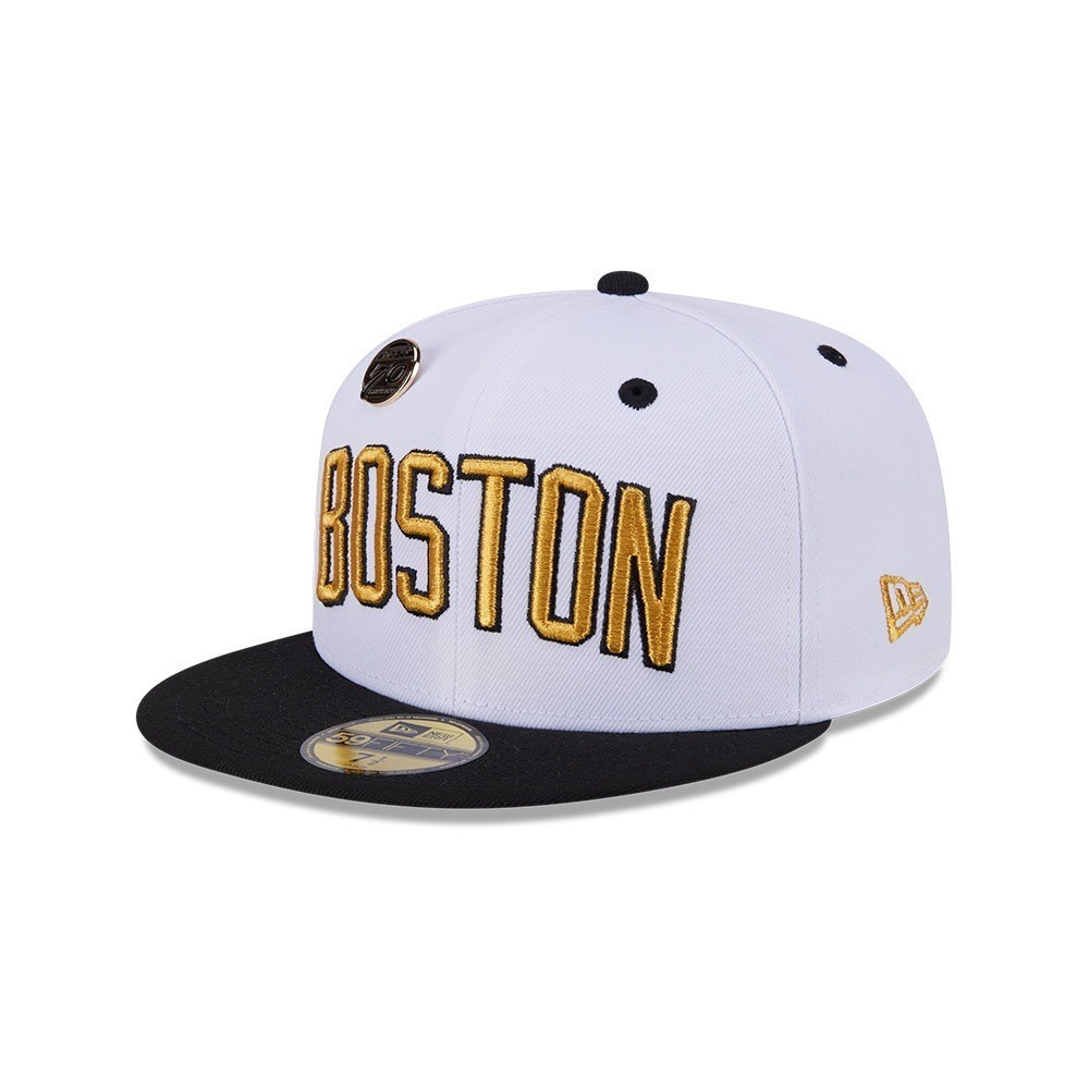 NEW ERA หมวก รุ่น NEW ERA 59FIFTY DAY BOSTON CELTICS WHITE 59FIFTY CAP 60571933