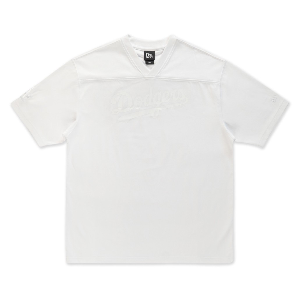 New Era เสื้อยืดแขนสั้นรุ่น Los Angeles Dodgers Tonal Pack White Jersey