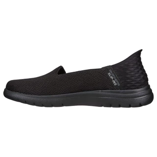 Skechers สเก็ตเชอร์ส รองเท้าผู้หญิง Women Slip-Ins Astonish Shoes - 136542-BBK Air-Cooled Memory Foam Heel Pillow, Machi