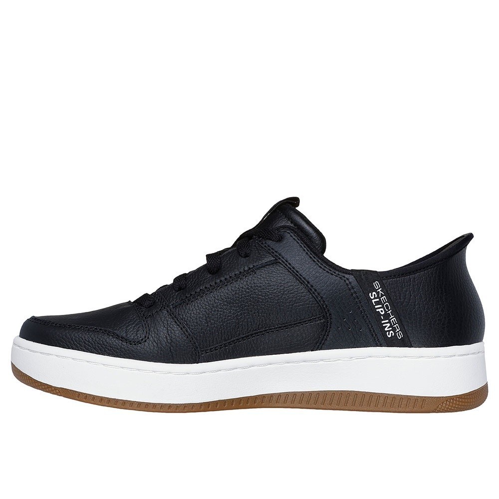 Skechers สเก็ตเชอร์ส รองเท้าผู้ชาย Men Slip-ins Court Classics Sport Court 92 Distown Shoes - 232445-BKNT - รูปที่ 4