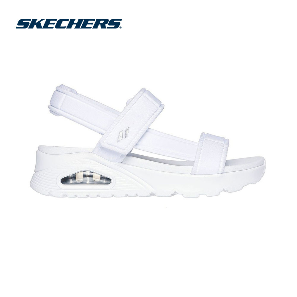 Skechers สเก็ตเชอร์ส รองเท้าแตะผู้หญิง Women Uno Summer Stand2 Sandals - 119813-WHT