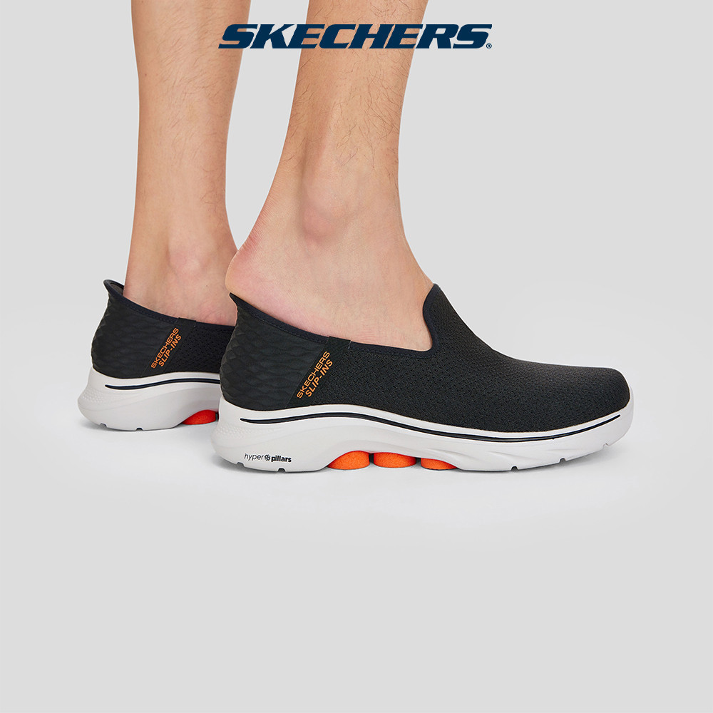 Skechers สเก็ตเชอร์ส รองเท้าผู้ชาย Men GOwalk 7 GOwalk Shoes - 216551-BLK