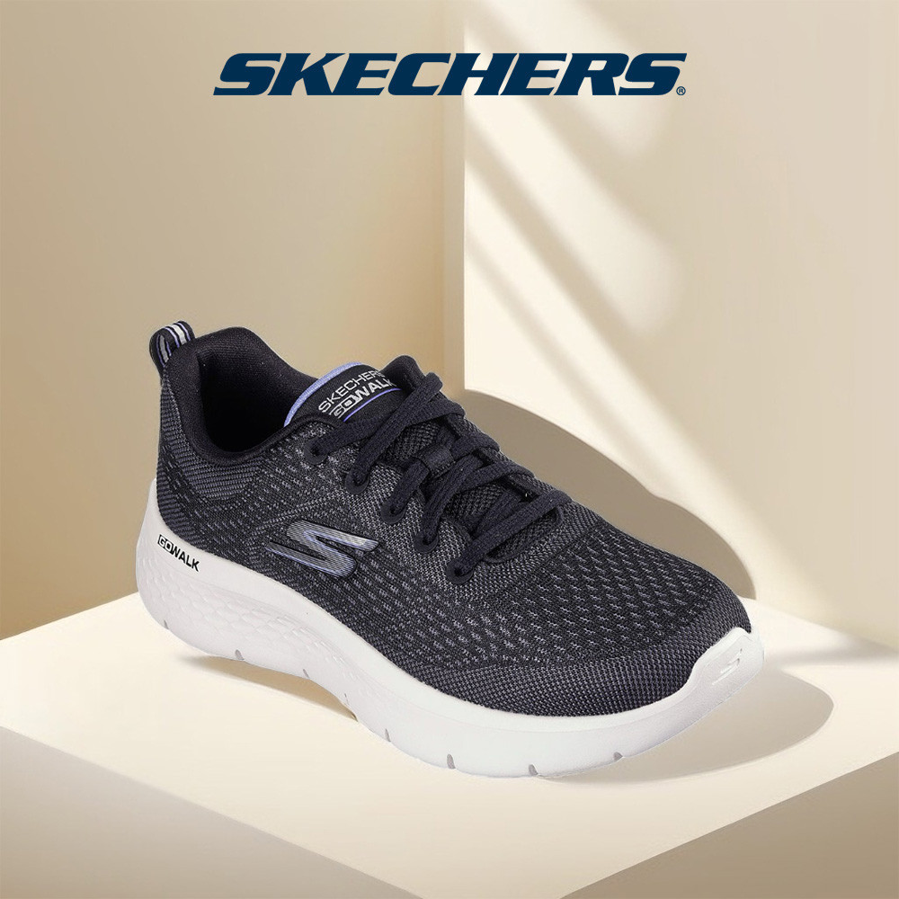 Skechers สเก็ตเชอร์ส รองเท้าผู้หญิง Women GOwalk Flex Kali Walking Shoes - 124830-BKLV Air-Cooled Goga Mat