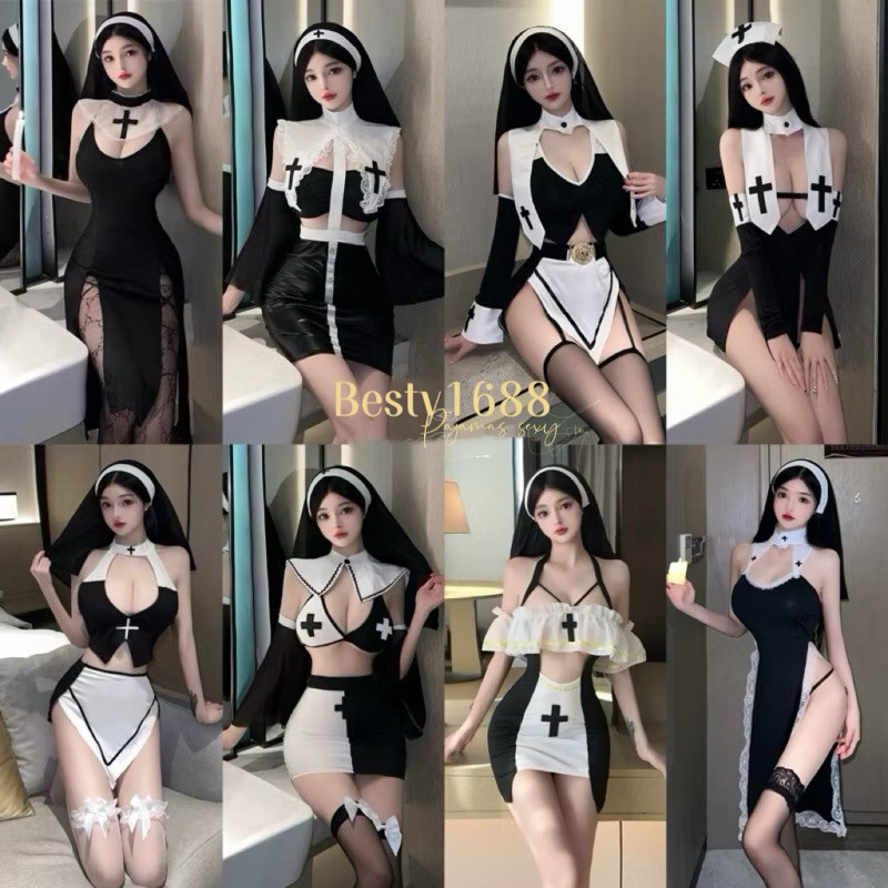 ชุดแม่ชี ชุดนอนเซ็กซี่ ชุดคอสเพลย์ รวมชุดแม่ชี R/SH001