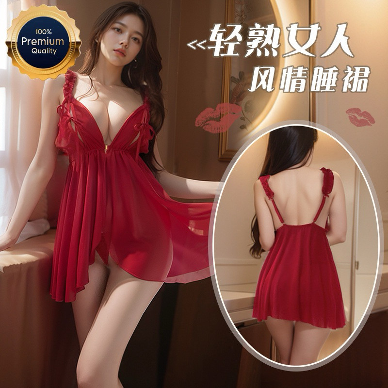 ชุดนอนเซ็กซี่ ชุดนอนไม่ได้นอน 🎗️งานป้ายแท้  รุ่นD6578(Zo) D1875(Su) D8471 แอลจี้ YUYIE888