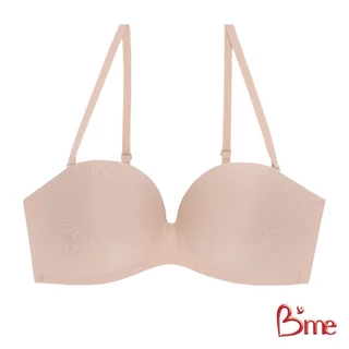 B'me เสื้อชั้นในไร้โครงถอดสาย level 3 ฟองหนา รุ่น ME1701/ME1703 (แพ็ก 2 ตัว) สีดำ สีนู้ด
