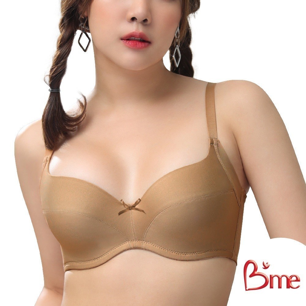 B'me เสื้อชั้นในมีโครง level 1 ฟองบาง รุ่น ME1C82   สีดำ สีนู้ด สีโอวัลติน