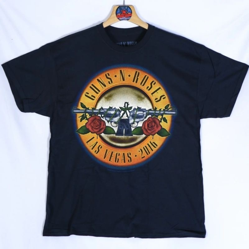 STA.STA.เสื้อวง Guns n' roses  ลาย Las vegas 2016 มือ 1 ลิขสิทธิ์แท้