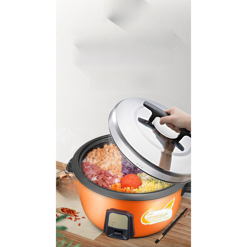 [ขายตรงจากโรงงาน] หม้อหุงข้าว  หม้อหุงข้าวขนาดใหญ่6l-45l  หม้อหุงข้าวโรงอาหาร   หม้อหุงข้าวเชิงพาณิช