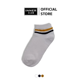 INNERCLUB ถุงเท้าFreesize รุ่น Color Line นุ่ม ใส่สบาย กระชับเท้า(แพ็ค 6 คู่ มีให้เลือก 4 สี)