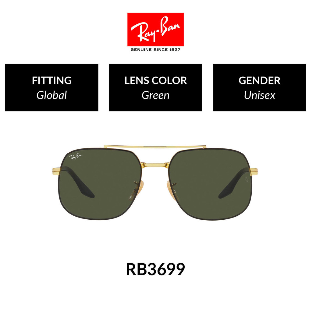 Ray-Ban Wings Sunglasses- RB3697 905071  แว่นตากันแดด