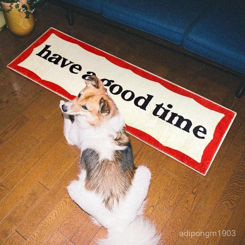 INS have a good time พรมแต่งห้อง พรมปูพื้นยาว พรมเช็ดเท้า พรมห้องนอน พรมห้องนั่งเล่น การ์ตูนคลาสสิก เบาะแคชเมียร์เลียนแบ