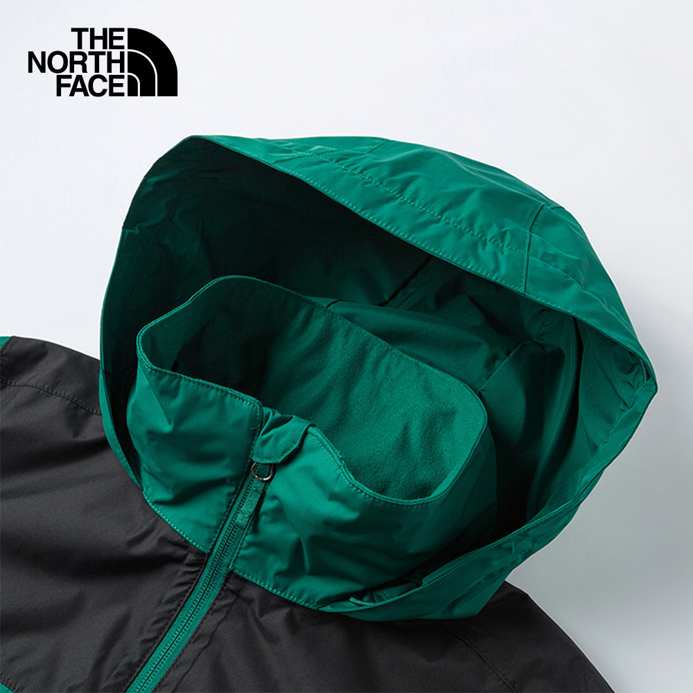 THE NORTH FACE MEN NEW SANGRO DRYVENT JACKET(ดูตารางไซส์ASIA/AP) - EVERGREEN/TNF BLACK เสื้อกันฝนผู้ชาย — صورة 3