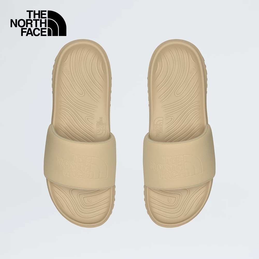 THE NORTH FACE M NEVER STOP CUSH SLIDE - GRAVEL/GRAVEL รองเท้าแตะ - รูปที่ 2