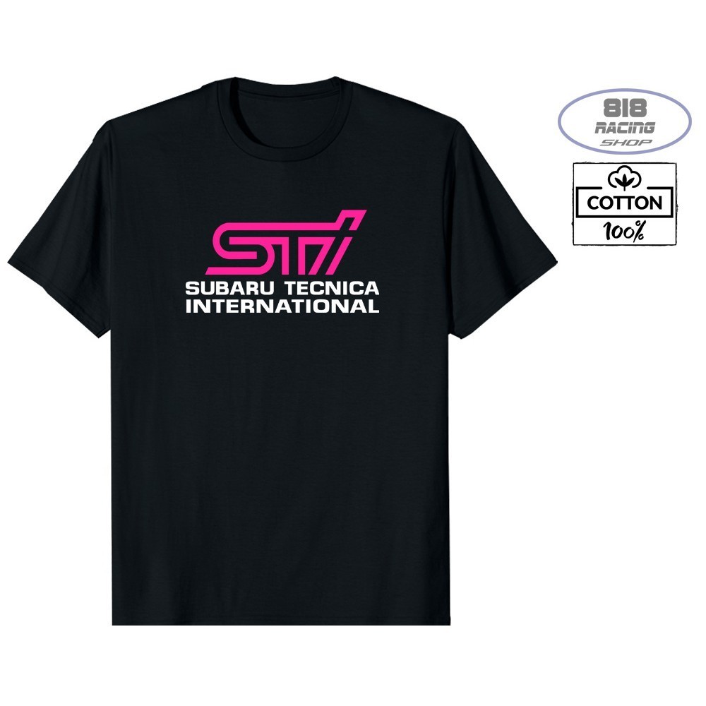 เสื้อยืด Game Car T เสื้อยืด [COTTON 100%] [SUBARU STI]