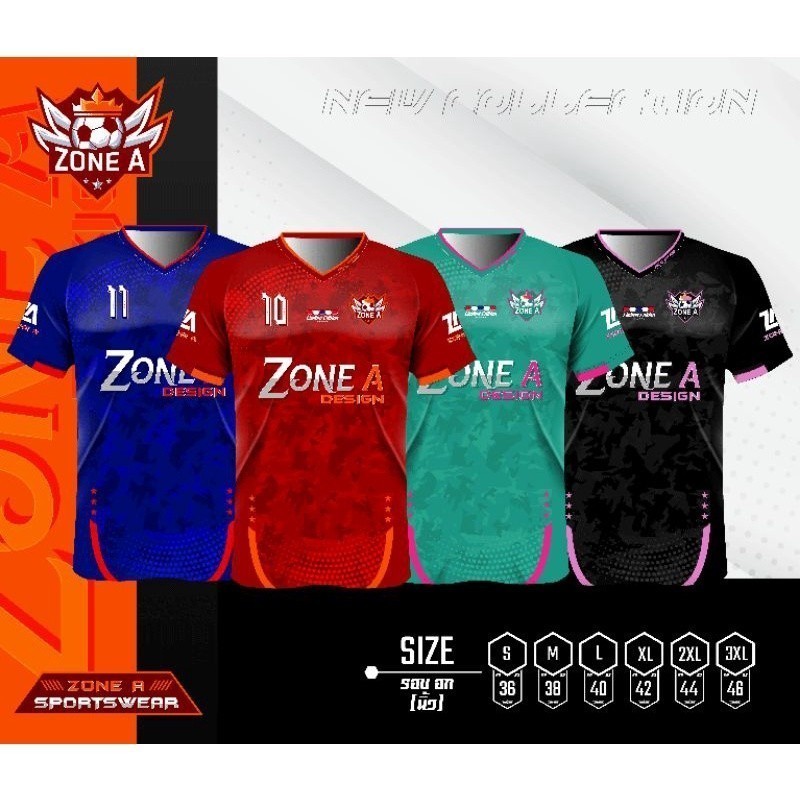 All Star Plus เสื้อพิมพ์ลาย คอวี แขนสั้น วํยรุ่น กลุ่ม กีฬา