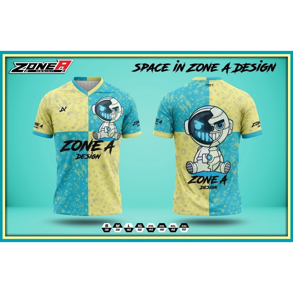 Space พาสเทล เสื้อการ์ตูน เสื้อวัยรุ่น พิมพ์ลาย อวกาศ เสื้อสวย