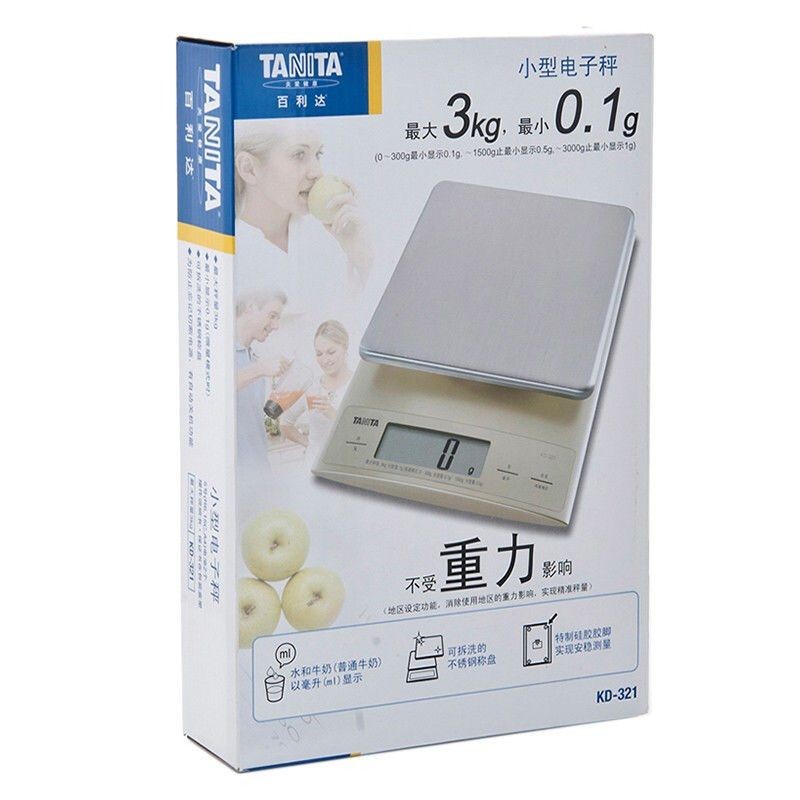 ตาชั่งอบขนม ตาชั่งทำอาหารญี่ปุ่น KD-213ตาชั่งครัว ตาชั่งอิเล็กทรอนิกส์2KG อาหาร Bailida ของแท้ TANIT