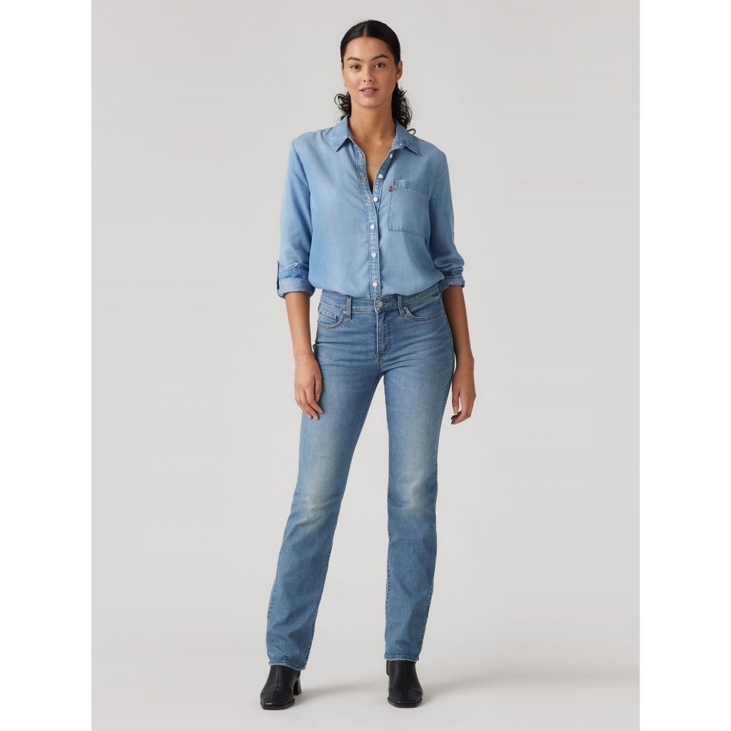 กางเกงยีนส์ผู้หญิง Levi's® Women's 314 Shaping Straight Jeans