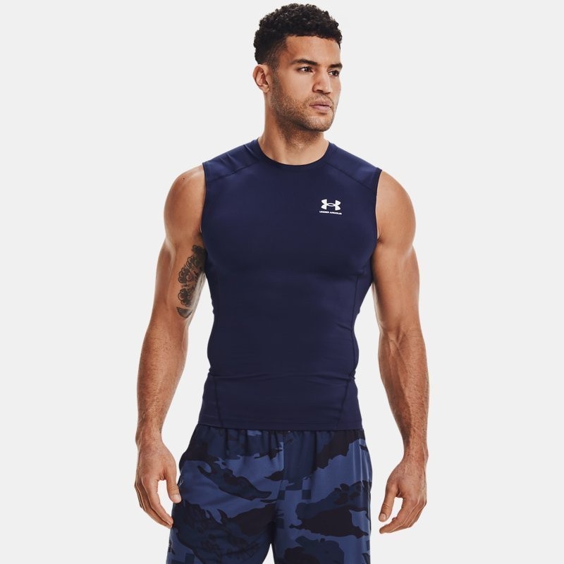 Under Armour เสื้อแขนกุด HeatGear® Armour สำหรับผู้ชาย — صورة 2