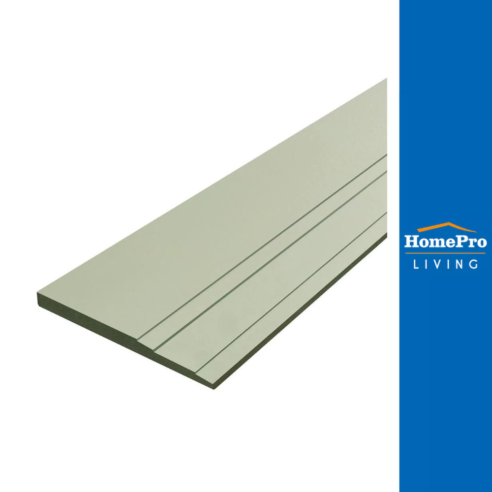 DURAONE ไม้เชิงชาย TWIN LIGHT 23X300X1.6 ซม. สีธรรมชาติ จัดส่งโดย HomePro