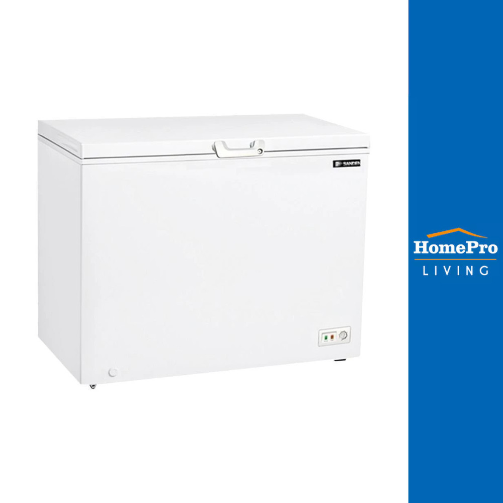 SANDEN ตู้แช่ 2 ระบบ SCF-0365 12.4 คิว สีขาว